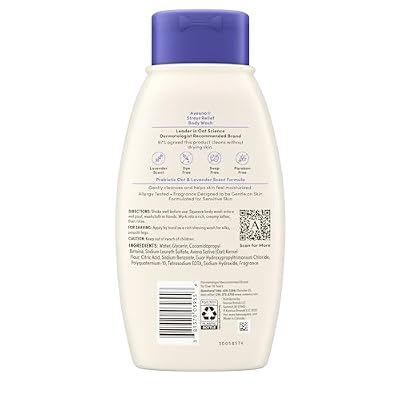 Aveeno Stress Relief Body Wash with Soothing Oat, Lavender, Chamomile & Ylang-Ylang