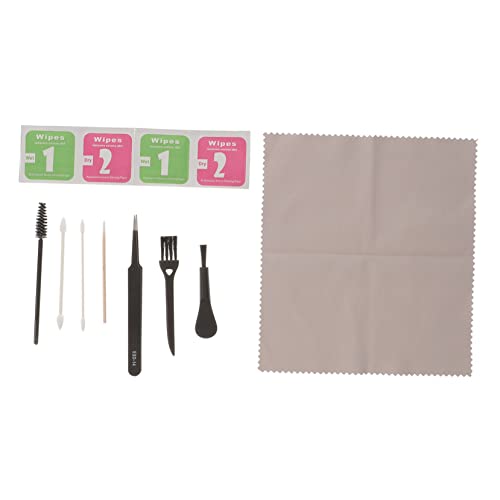 SEWACC Gentle Cleaning for Electronics 10-Piece Headphone Set Brush Kit for Earphones Headsets Keyboards and More Protect Your Devices