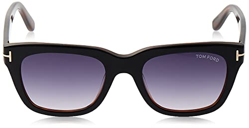 Tom Ford Snowdon Sunglasses Black Havana - FT0237 05B 50 FT0237 05B 50, Black on Dark Havana, 50-20-1452