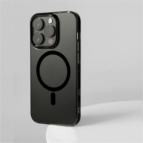Coque polycarbonate pour iPhone 13 rigide transparente et compatible induction