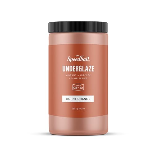Sous-glaçage orange brûlée Speedball pour sublimer vos arts de la table