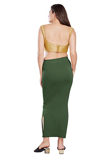 Image of RANI SAAHIBA Women's Stretchy Slim Fishcut Petticoat Cotton Shapewear