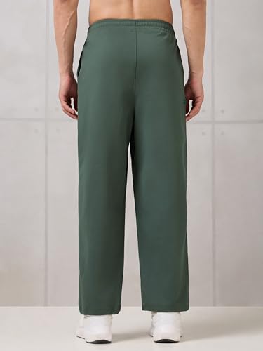 Image of TECHNOSPORT Men's Relaxed Fit Active Out Parachute Track Pant with Elasto Plus for Gym, Running, Training & Workout Wear