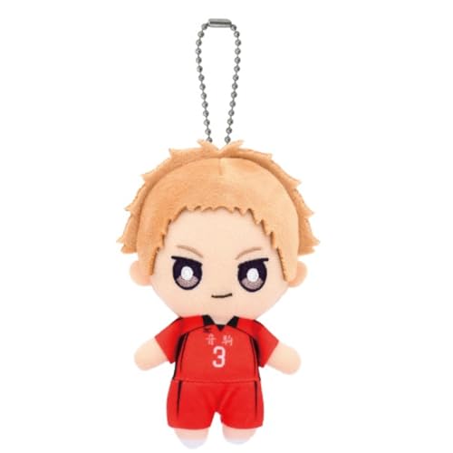Peluche chibi Eisuke Yaku Haikyu mascotte miniature suspendue