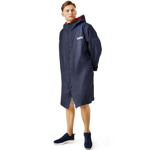 Photo de Regatta Homme Robe À Langer Imperméable, Navy/Rusty, L/XL