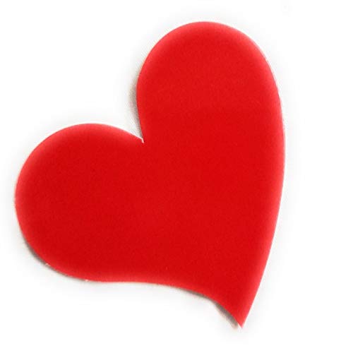 Ditya Crafts Heart Cutouts For Valentine, Anniversary Greeting Card, Scrapbooking Etc Pack Of 50 Pieces