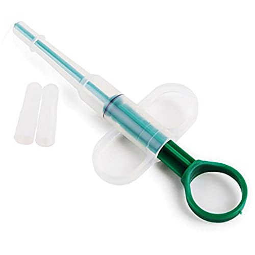 XLKJ Jeringa de Silicona con Punta Suave para Alimentación Medicamentos, Pastillas, Cápsulas para...