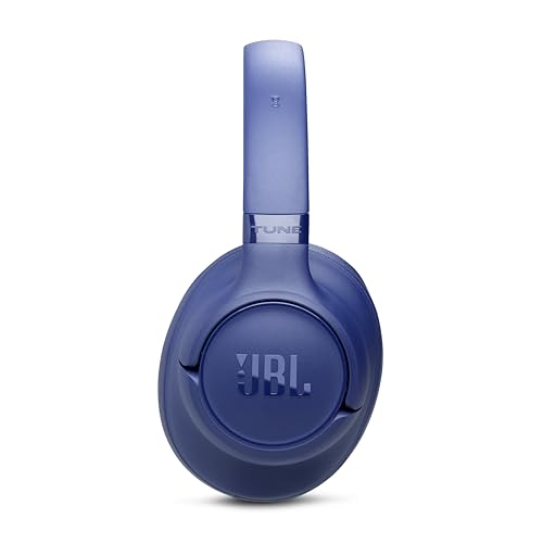 Image of JBL Tune 730BT - Wireless Over-Ear Bluetooth 6.0 Headphones with Powerful JBL Pure Bass Sound, 2 beamforming mics for Perfect Calls, Up to 76 Hours of Battery Life, & Multi-Point Connection (Blue)