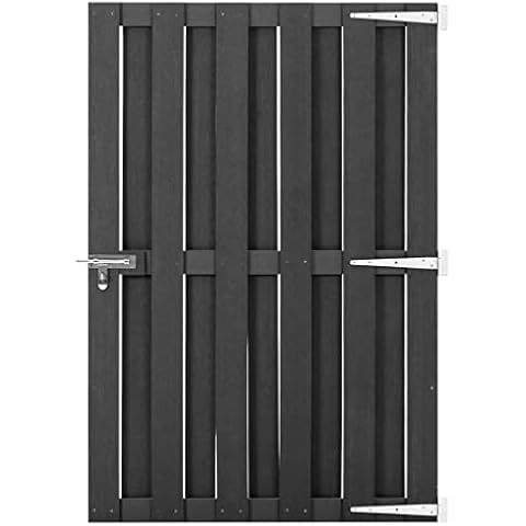 Porte de Jardin vidaXL WPC 100x150 cm Cover