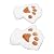 Fabater Heated Gloves for Men Women, Half Hands Electric Fingerless Gloves, Rechargeable Electric Warm Plush Mittens for Typing Home with Battery Display