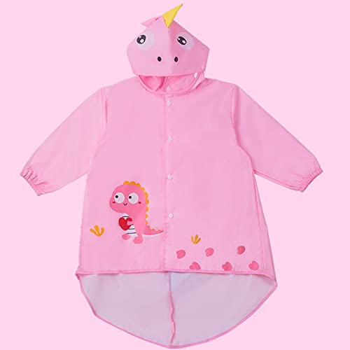 Toddler Boys Girls Raincoat Kids Hooded Rain Poncho Water-Proof Rain Suit Cartoon Coverall Durable School Rainwear3