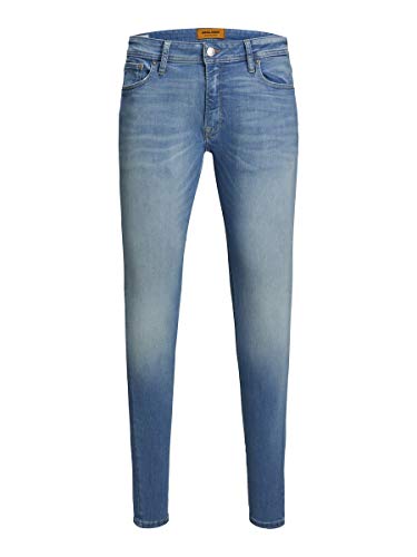 Herren Jack & Jones Jeans Tim Straight Legs Slim Fit Flat Front Tim...