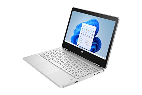 Hp - Pavilion X360 2-In-1 11.6Inch Touch-Screen Laptop - Intel Pentium Silver - 4Gb Memory - 128Gb Ssd - Natural Silver 11-11.99 Inches #TOP3