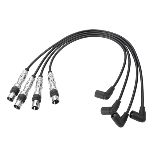 GEAREVER Zündleitungssatz Zündkabelsatz 03F905409C Zündkabel kompatibel mit A1 A3 Q3 TT, für Golf Caddy Passat Tiguan Altea Leon Toledo, Skoda Fabia Octavia 03F905430D 03F905430E