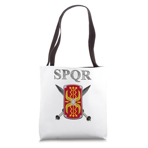 Roman SPQR Shield and Gladius Tote Bag