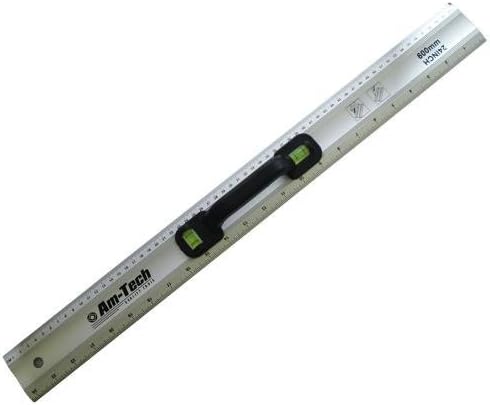 Aluminium Cutting Ruler 600mm Metal Ruler with Handle