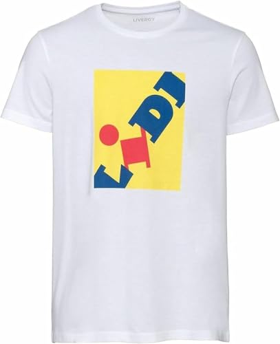 Lidl Shirt Size S, M, L, Limited Fan Edition Hype Edition Trend White Men