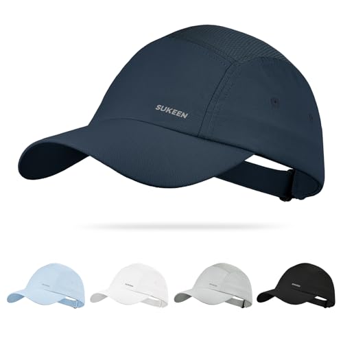 Sukeen Lightweight Baseball Cap for Women Men Soft Foldable Running Cap