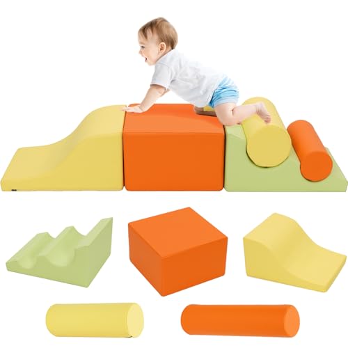 EULEUY Kinder-Klettermatte Aus Schwamm,Schaumstoff Bausteine...