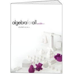 Paperback Algebra For All - Purple Level Book