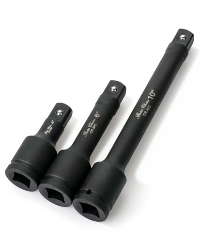 Bates- Drive Impact Extension Bar Set 3/4 Drive 3 pcs 4 6 10 Ratchet Extension Bar