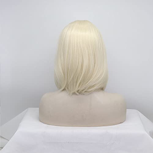 Perruque synthétique blonde lace front : la solution pour un volume immédiat sans colle