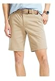 Nautica Mens 10' Stretch Cotton Classic Chino Short (US, Waist, 30, Regular, Khaki)