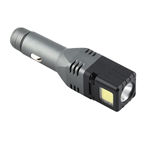 DAGIJIRD Mini lampe de poche LED rechargeable pour voiture avec batterie au lithium intégrée et...