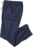 PRATICITE AU QUOTIDIEN - Doté de deux poches italiennes et d'une poche cargo à rabat scraché, ce pantalon cargo homme est idéal pour transporter vos essentiels en toute sécurité.