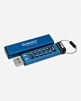 Kingston IronKey Keypad 200 16GB Verschlüsselter USB | Alphanumerische Tastatur | Multi-Pin-Zugang | XTS-AES 256-bit | FIPS 140-3 Level 3 Zertifiziert (Ausstehend) | IKKP200/16GB, Blau – Ansicht 7