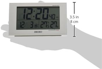 CLOCK SEIKO (Seiko) alarm clock temperature display humidity display comfort display radio clock SQ758W SQ758W