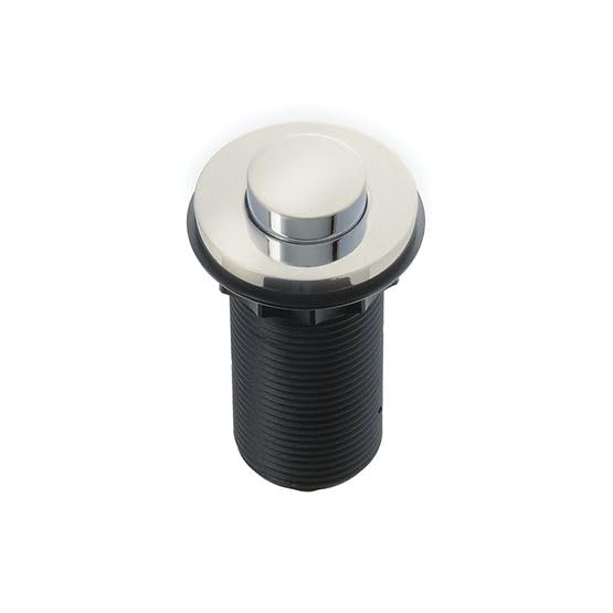 InSinkErator 78663E-ISE Decorative Air-Activated Switch-Button - Tuxedo - Polished Nickel