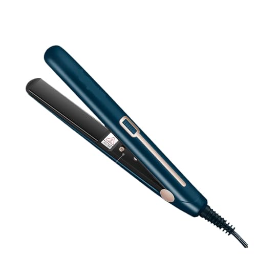 Plancha para cabello 2 en 1 alisadora y rizadora portátil miniatura 1