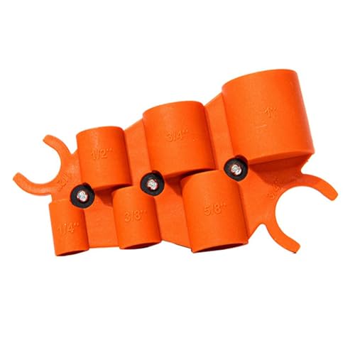 Sturdy Pipe Deburring Tool Set For PVC CPVC Brass Aluminum With 1/4 To 1Inch Depth Gauge And Inner Outer Reamer