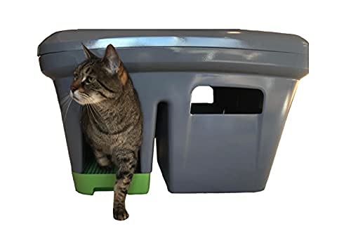 Arenero Cubierto para Gatos The Grate Litter Box 31x23x19 in miniatura 5