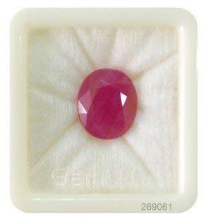 Ruby Maanik naturelle véritable de 11,25 Ratti en petite taille pour joaillerie