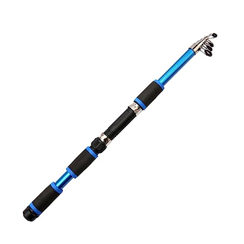 Canne à pêche télescopique spinning pour lancer loin sans encombrement