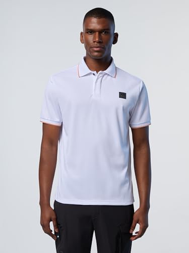 Polo North Sails Logo 692482 en maille de coton à manches courtes taille M