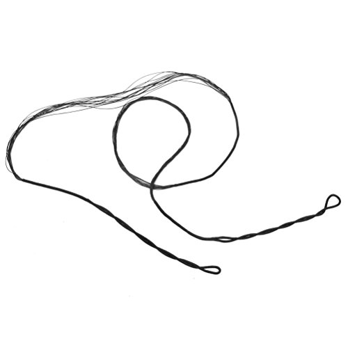 Artibetter 57inch Archery 12 Strand Bow String Bowstring for Recurve Long Bow Hunting (Black) - Image 3