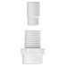 Plastic Fogger Misting Nozzles with Poly Filter White 1/8in NPT 1 GPH 10 Pack