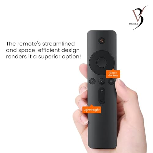 Image of Compatible for Mi tv Remote Control Original | Suitable with Smart Android 4K LED Xiaomi Redmi of 4A Model 32 43 55 65 inches (MI Non Voice)