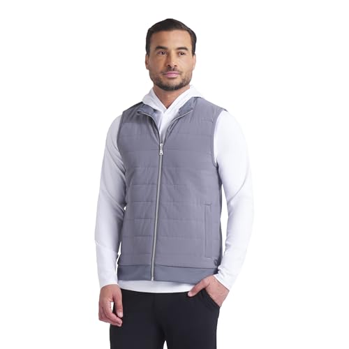 Puma Golf CLUBHOUSE FLEECE VEST SLATE SKY XL