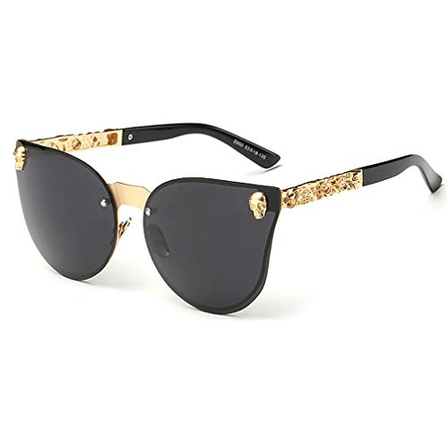 Yuandongxing Skull Sunglasses Vintage Shades Metal...