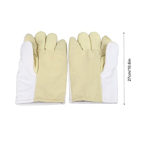 Luvas de Isolamento Térmico, Luvas Resistentes Ao Calor Com Saliências de Silicone, 2 Peças Luvas Pr