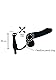 ADDICTED TOYS VIBRADOR PROSTÁTICO NEGRO 10 CM