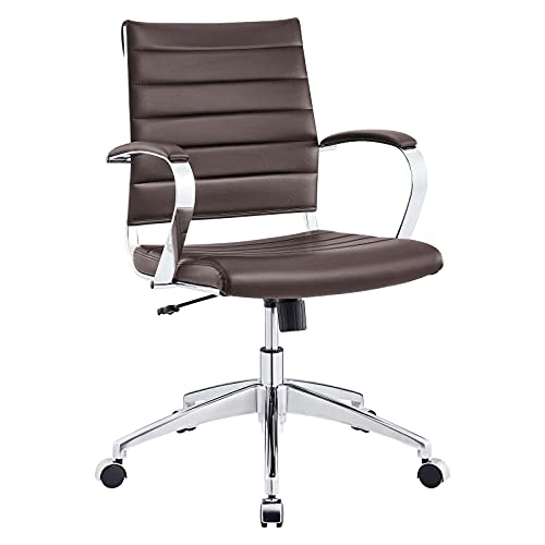 Modway Jive Office Chair, Mid Back, Brown #TOP3