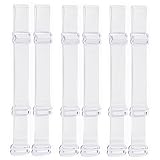 Invisible Bra Straps | 3 Pairs Clear Bra Straps Non-Slip Adjustable for Strapless Bra