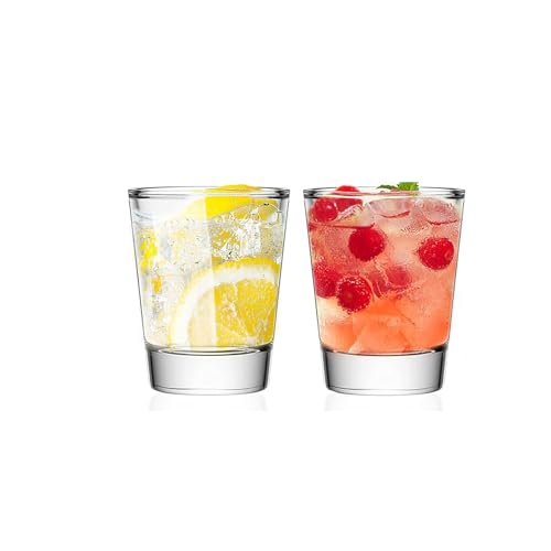 Farielyn-X 2 Pack 1.5 Ounce Heavy Base Shot Glass Set