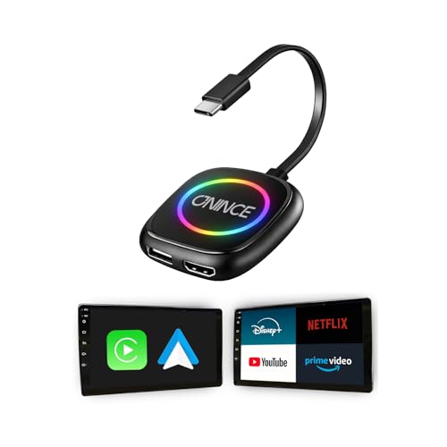ONINCE CarPlay Ai Box 2026 Upgrade - Magic Box 3.0 for Wired CarPlay Cars
