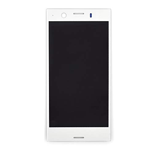 Image of LCD Screen Display with Digitizer Touch Panel Without Bezel Frame Compatible with Sony Xperia XZ1 Compact(Silver)